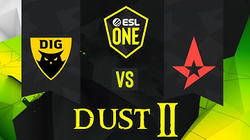 Astralis VS Dignitas - ESL One ROAD to Rio MAJOR 2020 - Dust 2   HIGHLIGHTS | CSGO