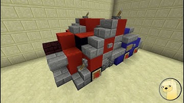 Minecraft - How To Build Transformers Fall Of Cybertron Optimus Prime!