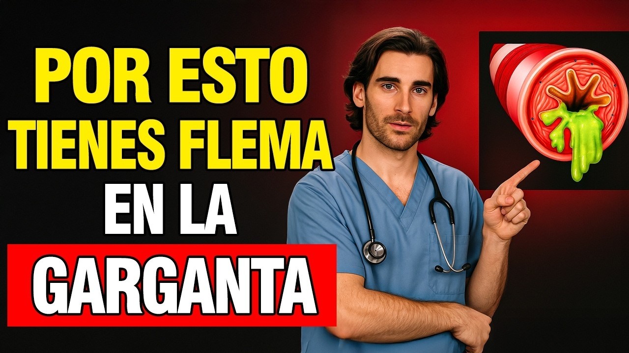 La VERDADERA Causa de la FLEMA PERSISTENTE (Moco en Garganta)