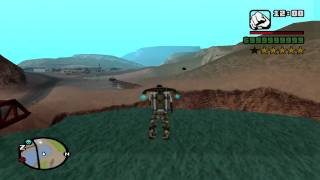 GTA San Andreas - Flying FBI police car! screenshot 2