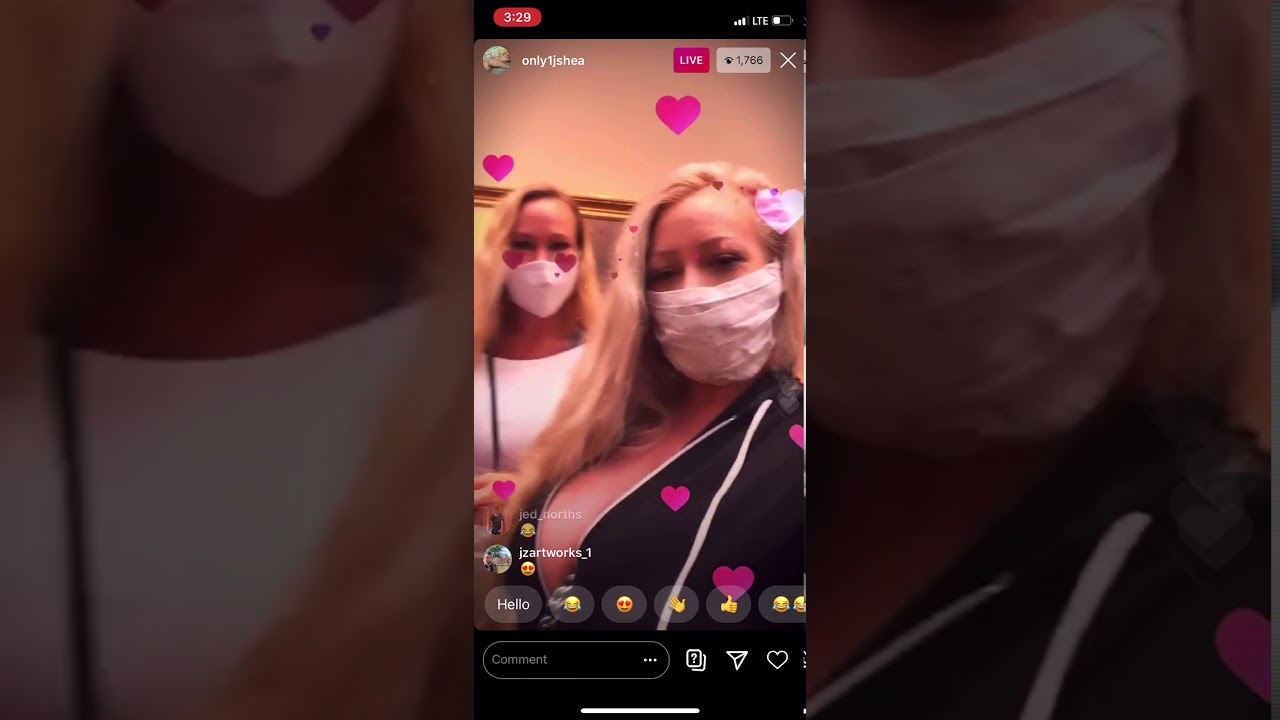 Jenna Shea (Only1JShea) On Instagram Live Showing Art - YouTube.