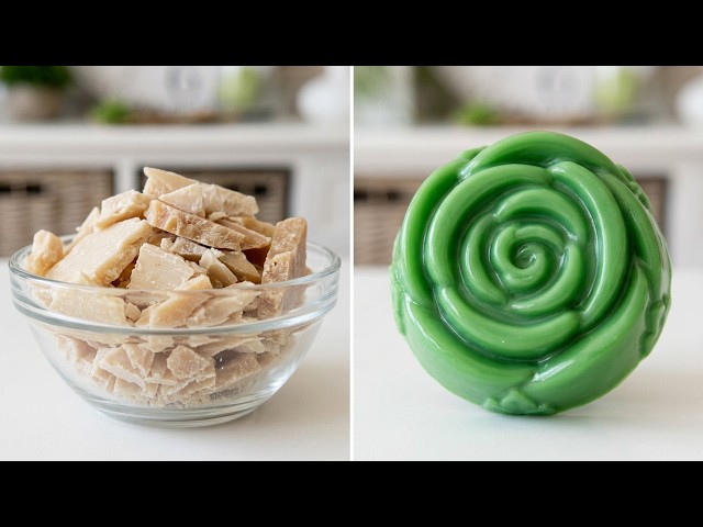 КАК СВАРИТЬ МЫЛО ИЗ ОБМЫЛКОВ...HOW TO MAKE SOAP FROM REMNANTS...