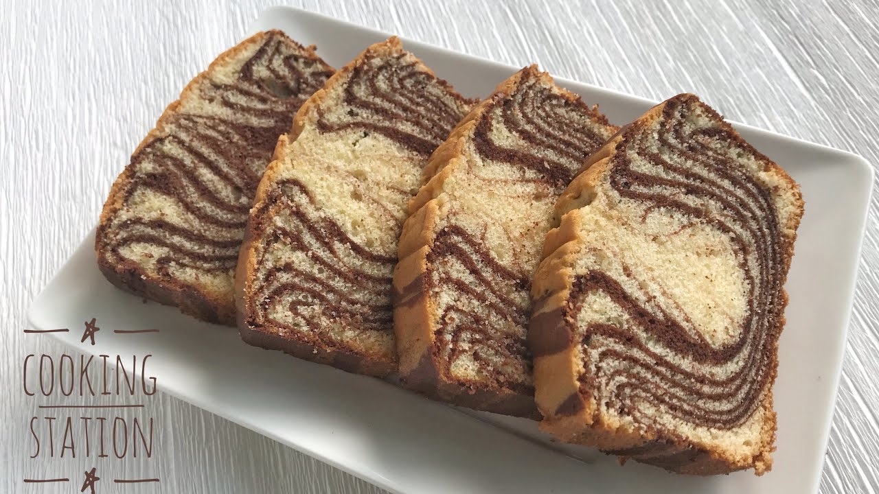 Шоколадно-мраморный торт / Рецепт мраморного торта