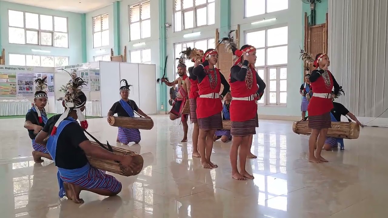 Meghalaya festival dance #Occasion of North East festival of Rice// grains of heritage at Dimapur