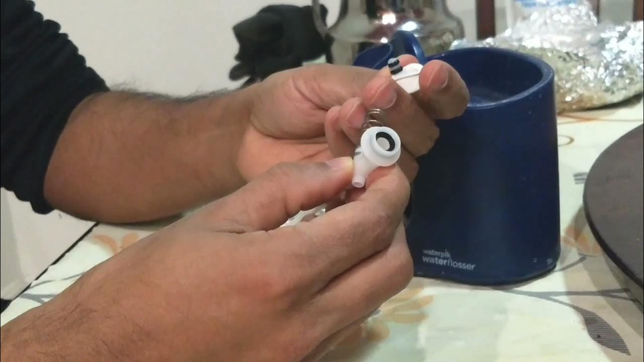 waterpik Stuck Button fix - YouTube
