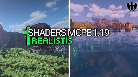 TOP 1 shaders realistis mirip RTX mcpe 1.18/1.19 terbaru !! no lag ram 2/3