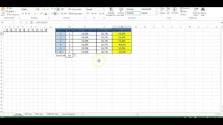 Simulering af terningkast i Excel