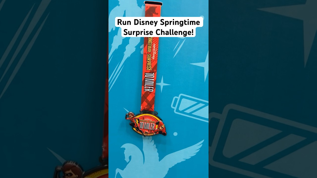 Run Disney Springtime Surprise challenge COMPLETE 