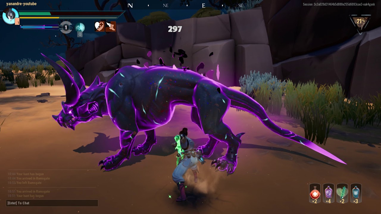 how to fight Riftstalker using Axe | Dauntless