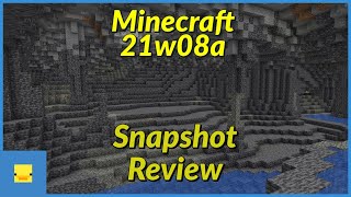 Minecraft 21w08a Snapshot Review! DEEPSLATE, Generation Changes, and NEW ORES!
