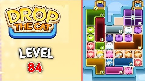 Drop the Cat level 84 walkthrough solution 