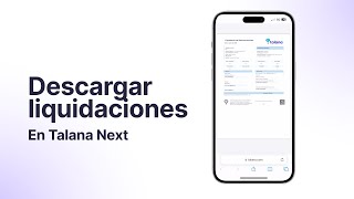 Descargar liquidaciones en Talana Next screenshot 3