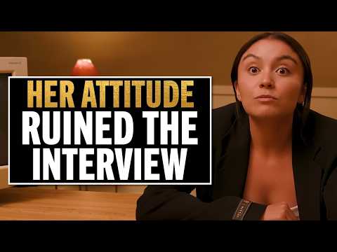 Entitled Candidate Ruins the Interview... Instantly Regrets It
