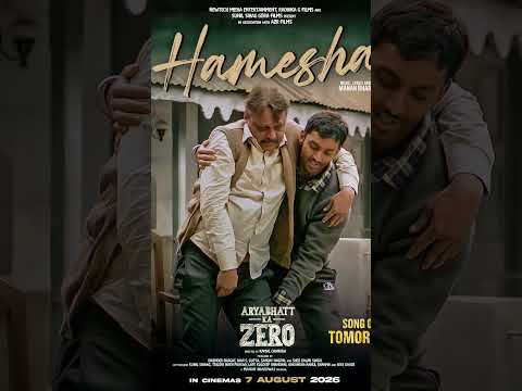 Hamesha ( From Arya Bhatt Ka Zero) Himansh Kohli, Manan Bhardwaj, Song Out Tomorrow, #shorts