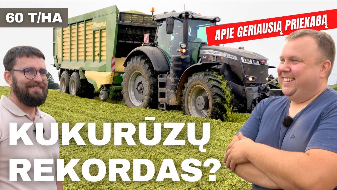 KUKURŪZŲ REKORDAS ?? || AGRO REIDAS