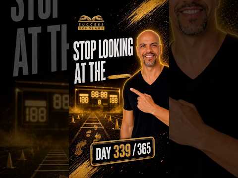 Stop Watching the Scoreboard: Focus on Your Own Game