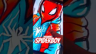 SPIDERBOY 🕸️ into spider verse #spiderman #comics #zodiac #procreate #explore #new #trendingshorts