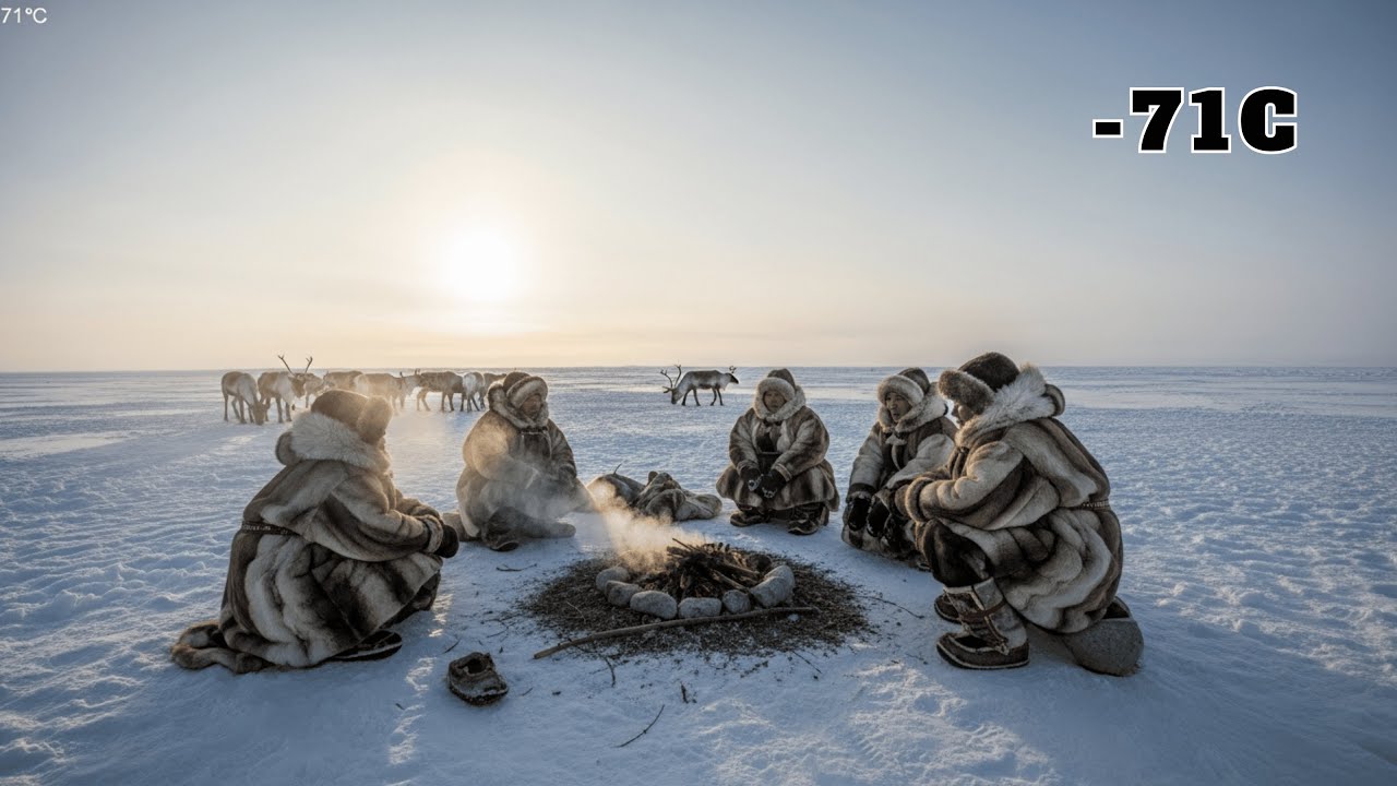 Unbelievable Life of Nomads Surviving –71°C in the Arctic Tundra | Yakutia
