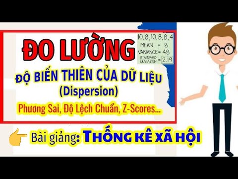 Video [Thống kê xã hội] Phương sai và độ lệch chuẩn | Le... - youtube