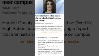 Harnett County teacher arrested at school for selling illegal items