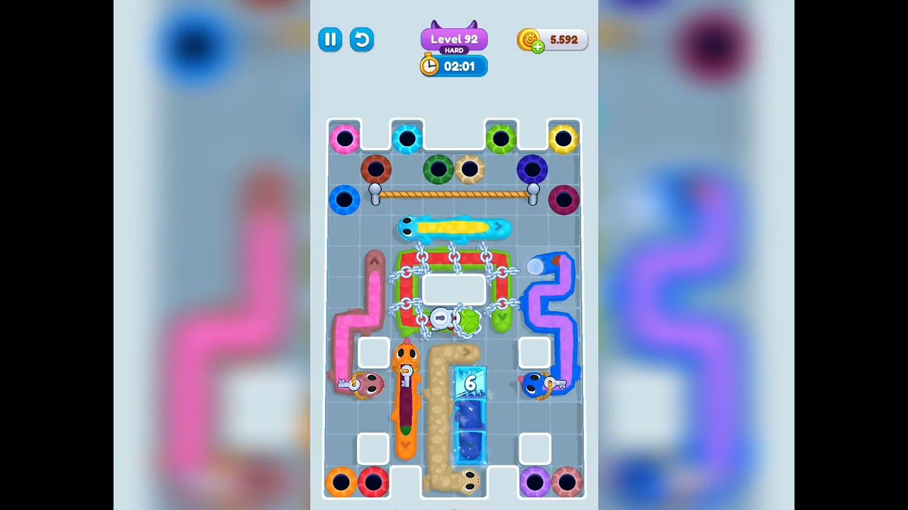 Gecko Out Level 92 Hard Walkthrough Solution 