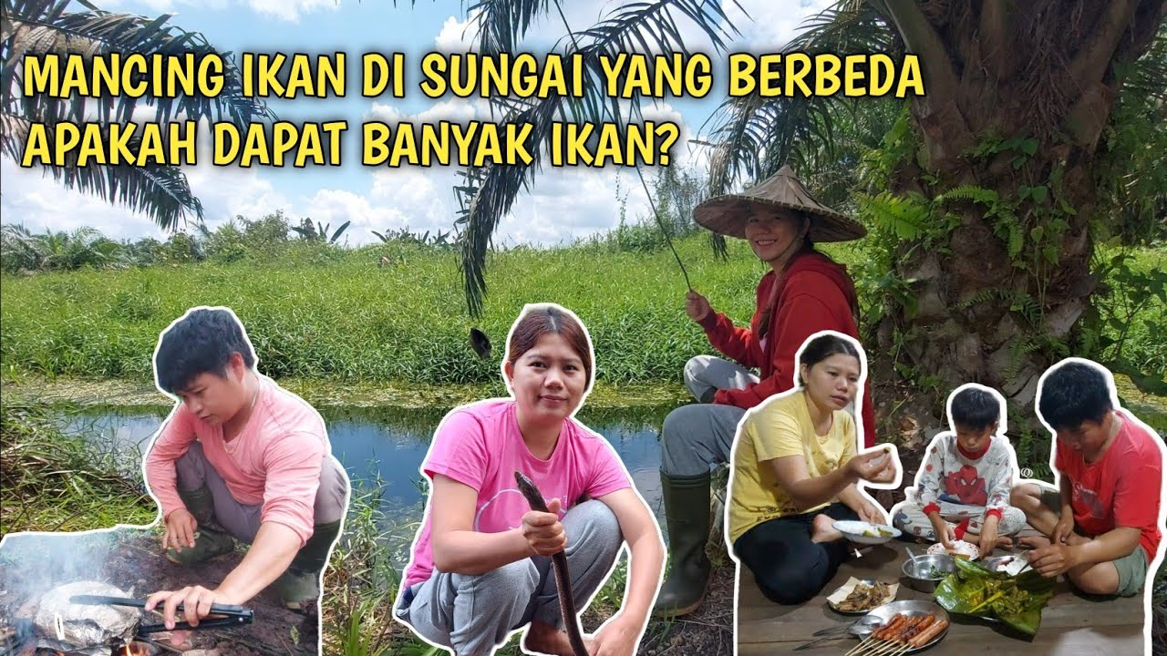 PANCING IKAN DAN CEK HASIL BUBU KAMI DAPAT IKAN APA AJA ,DAN LANGSUNG KAMI JADIKAN PEPES IKAN