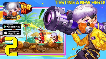 Ballistic Hero VNG - Gameplay Walkthrough Deel 2 - Een NIEUWE HELD testen! (iOS, Android)