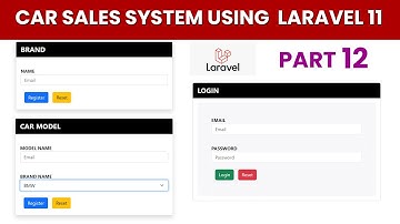 Build a Complete Car Sales System with Laravel 11 Part 12 | Step-by-Step Tutorial