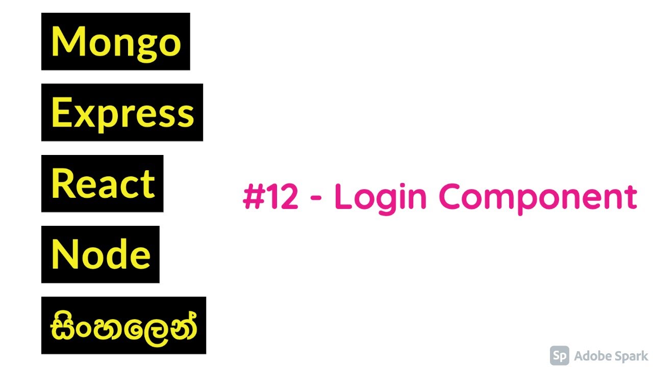 React Sinhala Tutorial | React JS in Sinhala | Node JS Sinhala - Part ...