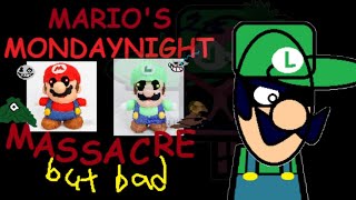 FNF': Mario's Monday Night Massacre "Burning Hatred" but BAD