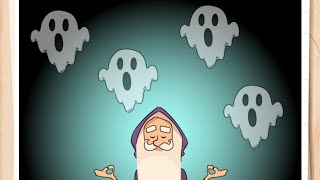 Brain Test Level 176 help the ghost hunter with his ghost traps