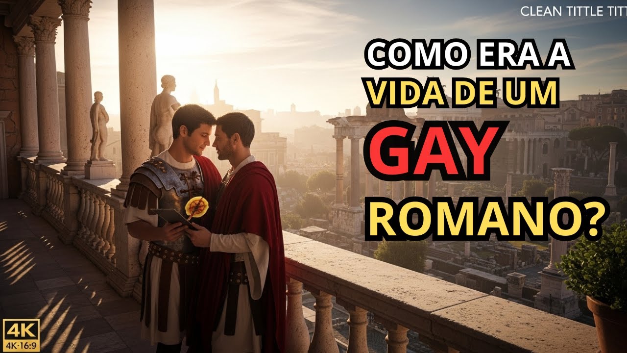 COMO ERA A VIDA DE UM GAY ROMANO?