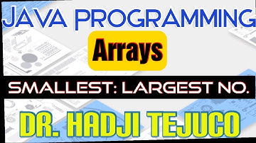 Java Tutorial Series - Array Part 12 - Two-dimension (Smallest and Largest Value)