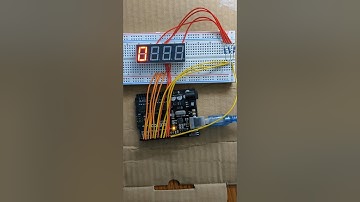 Arduino project 💡 4 digit 7 segment display