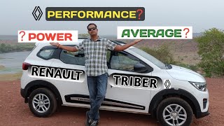 Renault TRIBER Road Performance 🚗 , Power 💪 , mailage ⛽ @rajanything..