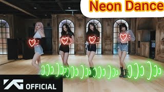 Blacpink Love Sick Girls Neon Editli Dance