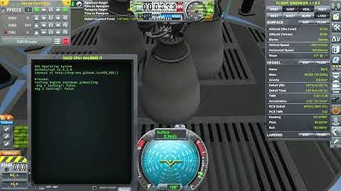 KSP moving the Raptor engines using Infernal Robotics