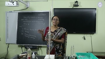 CHEMISTRY (Sem-II H) Estimation of Na2Co3 & NaHCo3 in a mixture by Dr. Moumita Biswas