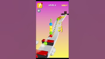 Stack Rider Gameplay #Shorts #androidgame #iosgame 🟡🟢🔵🔸🔷🔹🟥🟨🟦