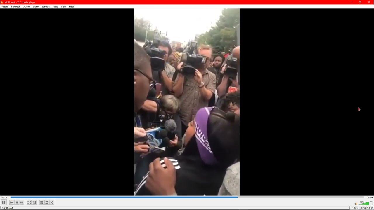 KENNEKA JENKINS SISTER LENORA SAYS AT PROTEST SHE HAS NO CLUE WHERE HER