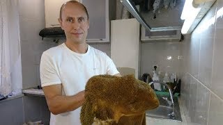 How to clean a tripe in one minute. Tripe. Scar. How to clean the tripe