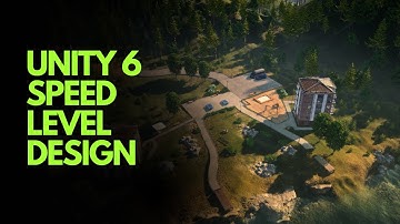 Unity 6 Speed Level Design | Archviz Timelapse