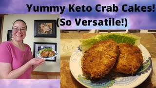 Yummy Keto Crab Cakes! Perfect Keto Crab Cakes Grain Free And Crispy