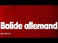 Sdm  bolide allemand lyrics