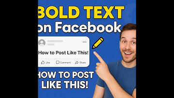 How to Post in Bold Font on Facebook | Easy Tutorial
