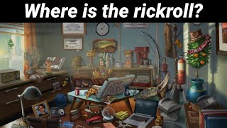 Find the Hidden Rickroll Game (part 1) @rickrolled