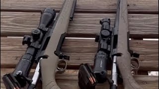Ruger American 7.62x39 Gen I vs Gen II with the AK47 magwell.
