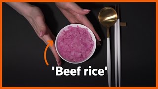 Would you eat this labgrown 'beef rice'? | REUTERS