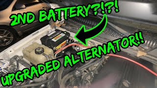 Installing a 2nd Battery and Upgrading the Charging System in My 03 Silverado 1500!!!!