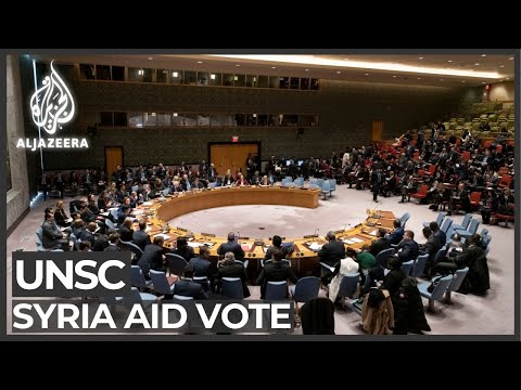 UNSC votes to extend Syria's cross-border aid